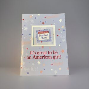 American Girl Fashion Show Crafts Booklet Projects Quizzes